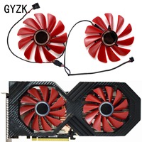 New For XFX Radeon RX Vega 56  RX Vega 64  8GB Double Edition Graphics Card Replacement Fan