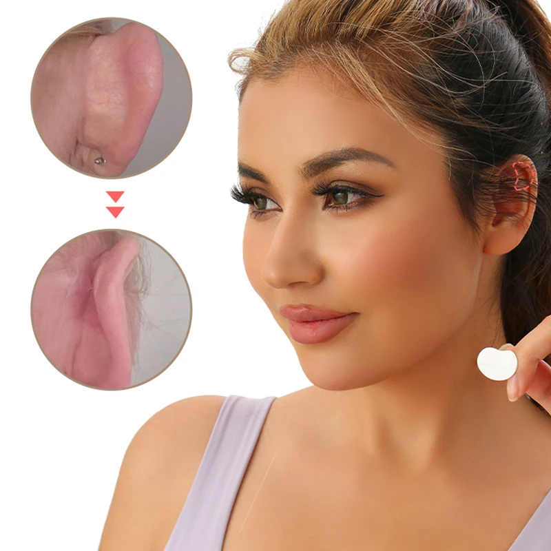 2/4/6/8Pcs Ear Correctar Fixer Cosmetic Ear Stickers Ear Correctar Tool Like Elf Ears Stretched Ears Correctar Tape