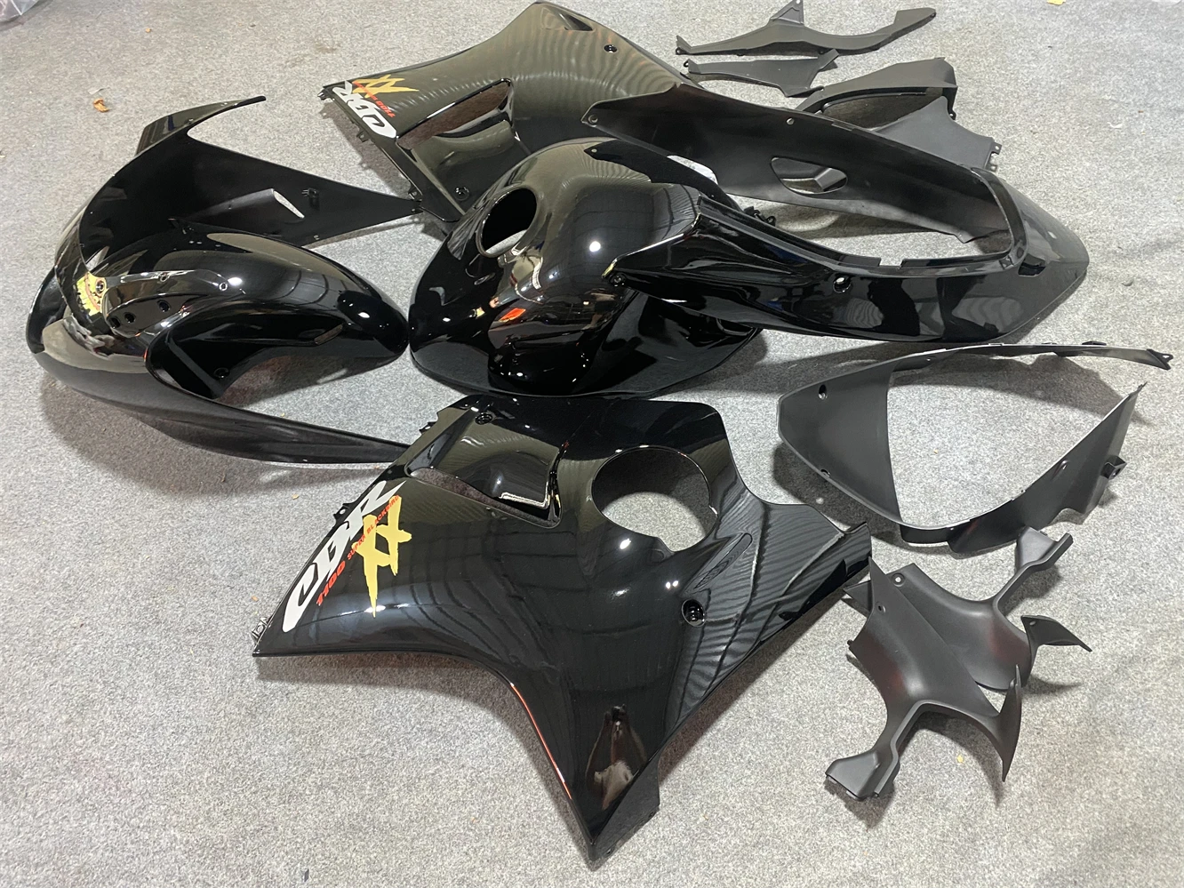 Motorcycle Fairing Kit for Honda CBR1100XX 96-07 CBR1100 1996 1997 1998 1999 2000 2001-2004 2005 2006 2007 Fairing Black