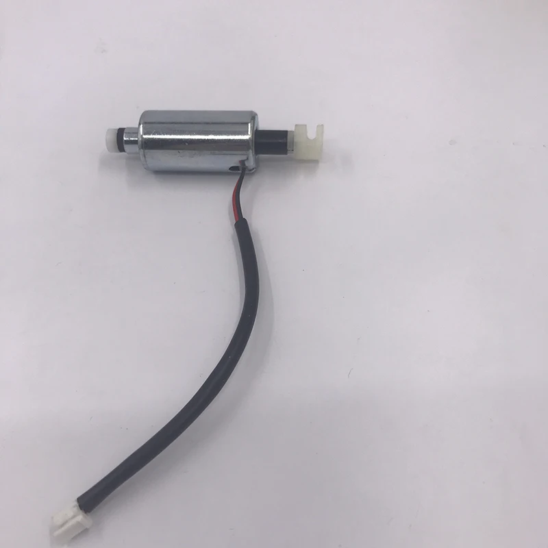 DC 24V Mini 20mm Cylinder Micro DC Solenoid Electromagnet  Push Pull Through Type Electric Magnet 7.6mm Stroke