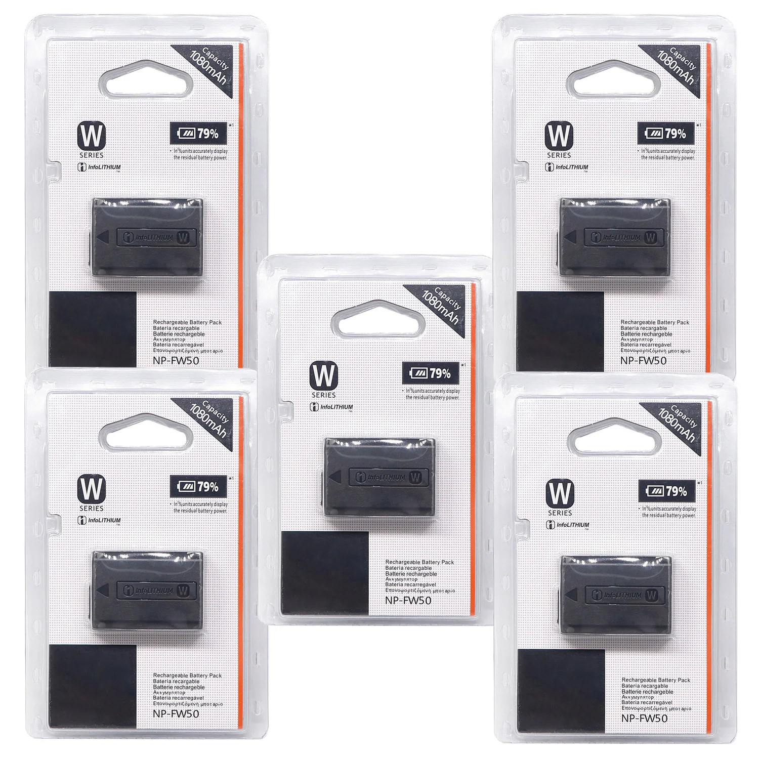 Original NP-FW50 NPFW50 Battery for Sony NEX-7 NEX-5R NEX-F3 NEX-3D Alpha a5000 a6000 Alpha 7 a7II NEX-3D A7R2 A6300 BC-VW1