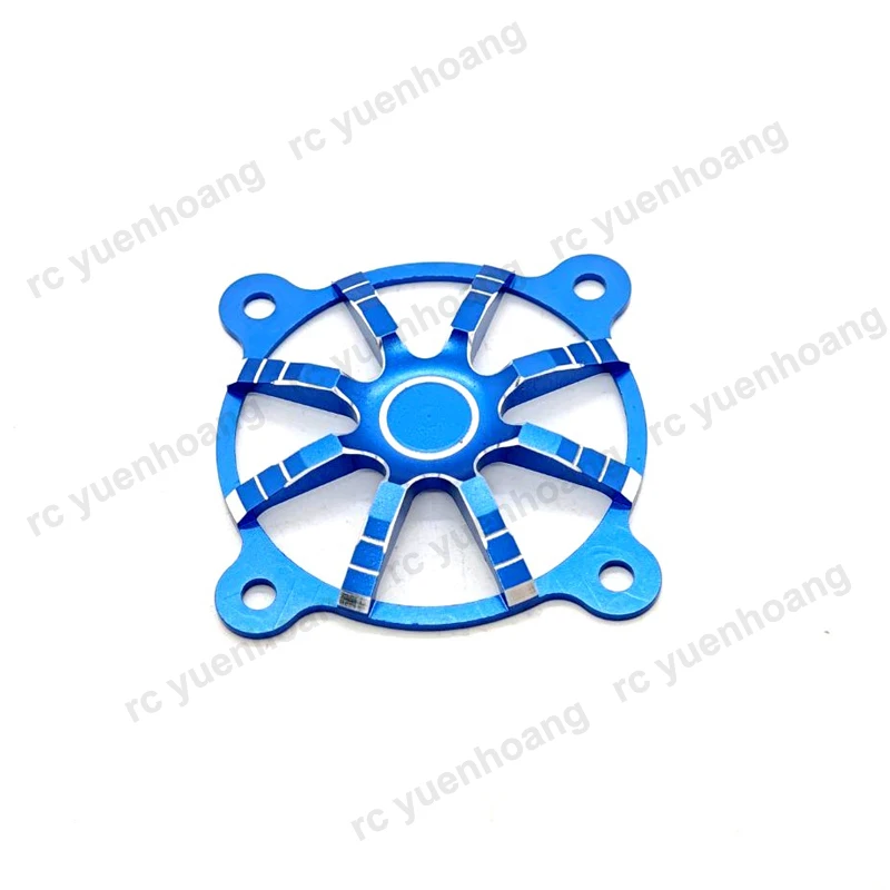 1 Uds. Cubierta de ventilador de disipación de calor de motores ESC para ventilador de refrigeración de avión modelo RC 30x30mm 40x40mm funda protectora de Metal