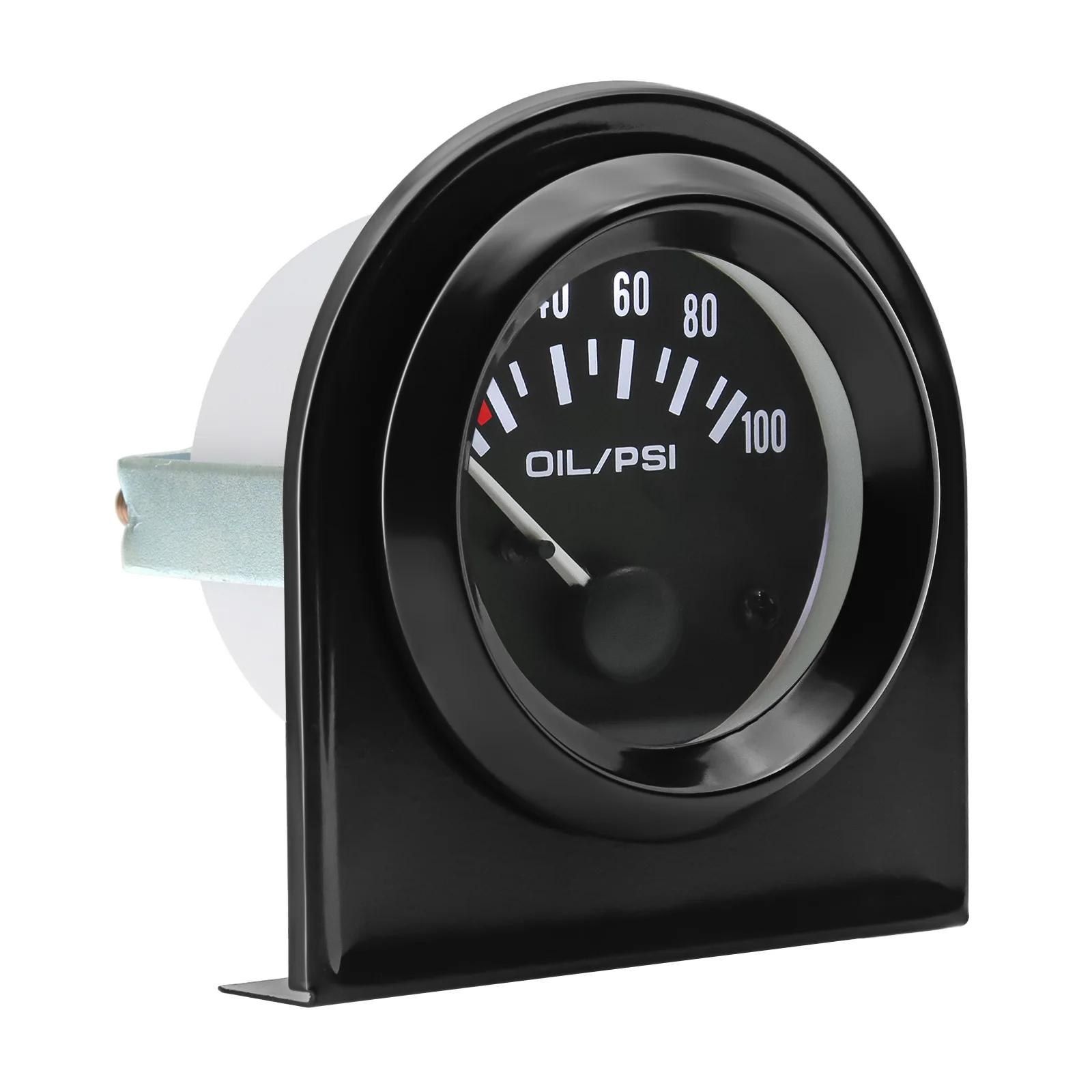 AD 52mm Oil Pressure Gauge with Oil Press Sensor 1/8NPT 100 PSI 12V Car Water Temp Oil Temperature Gauge Fuel Level Gauge Volt