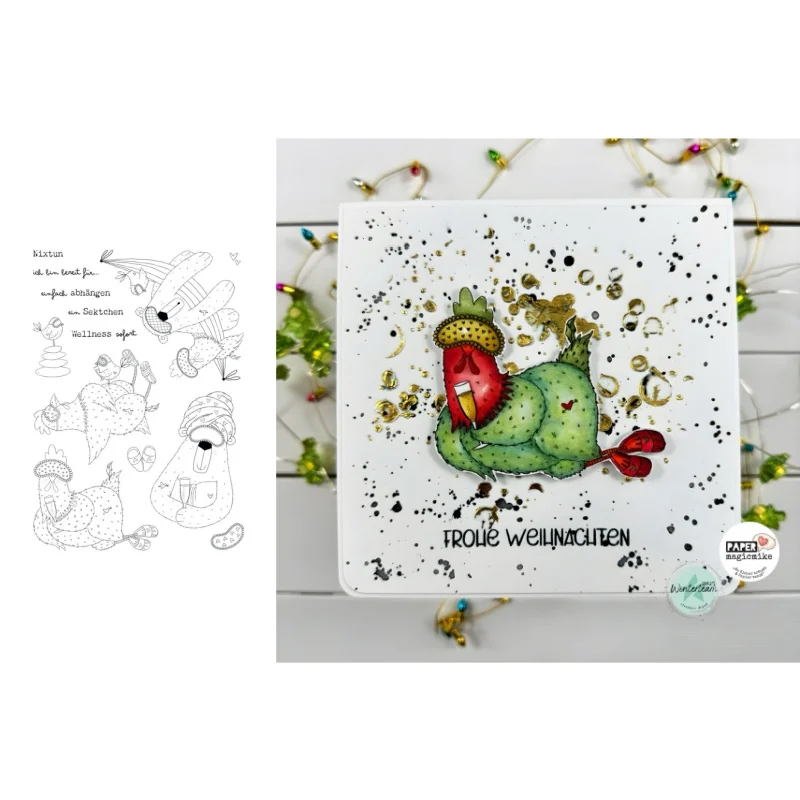 Neue Ankunft Presell Weihnachten Stanzformen und Stempel für DIY Scrapbooking/Fotoalbum, dekorative Prägung, DIY-Papierkarten