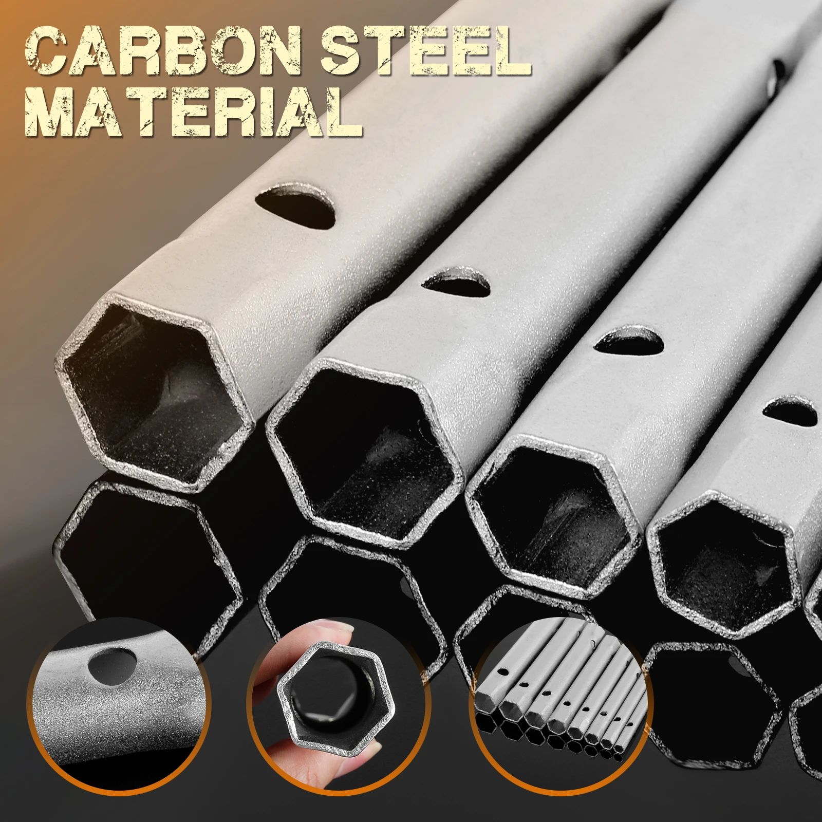 دش صمام مفتاح بانة السباكين المفك مزدوجة نهاية أنبوبي مفتاح بانة لإزالة شمعات الإشعال وتركيب الصنبور #2