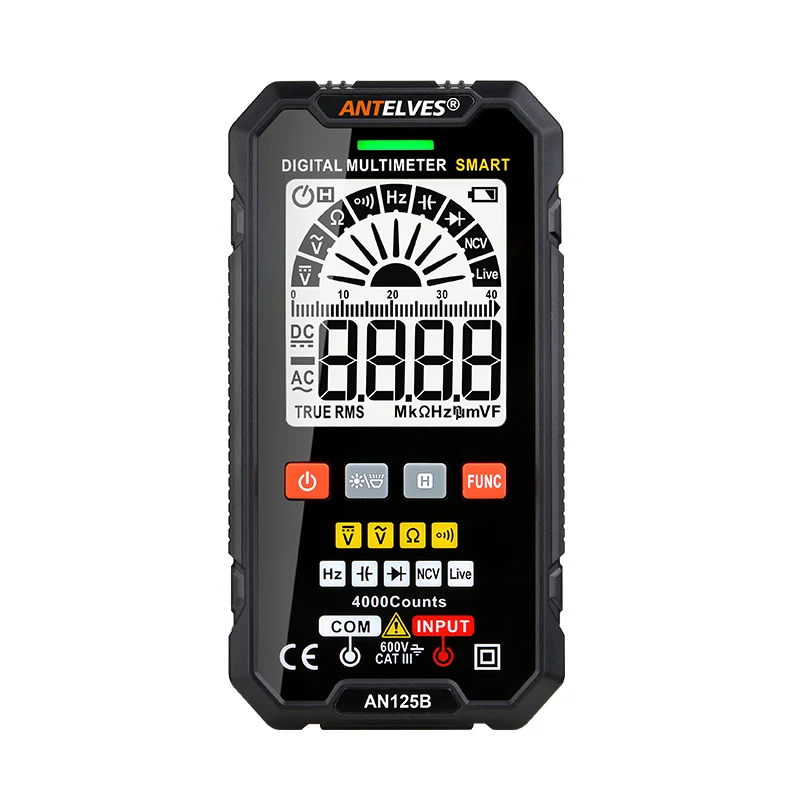 

Ultra-thin large-screen intelligent multimeter digital high-precision fully automatic multi-function electrician special