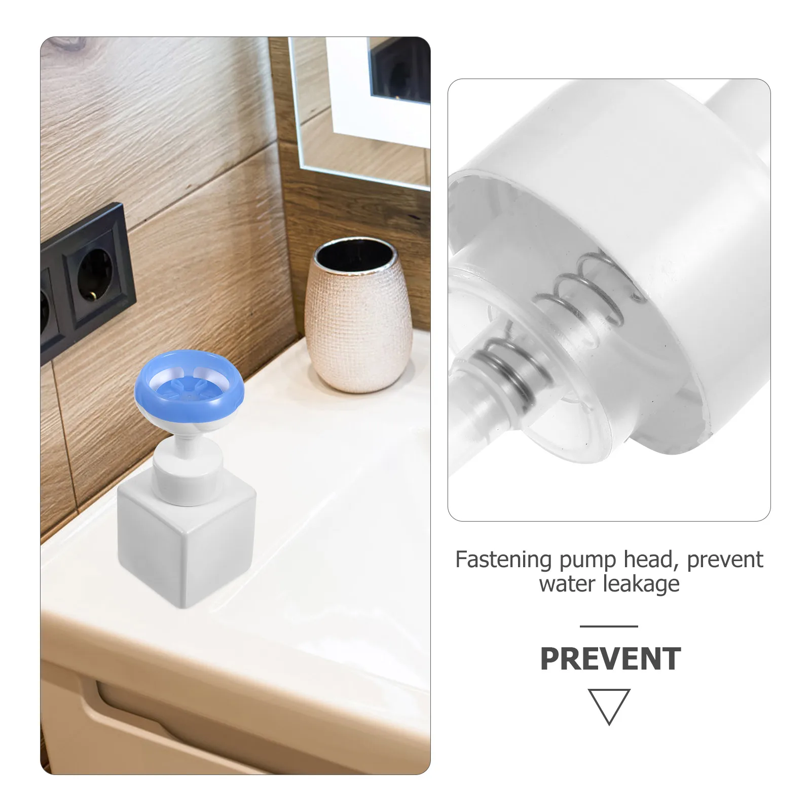 

Refillable Foaming Press Type Lightweight Leak-Proof Pump Bottle For Travel Body Wash Shampoo Hand Soap Empty Reusable Foam Pump