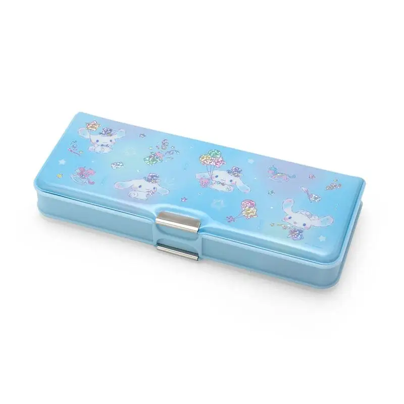 Japan Original Sanrio Kitty Cinnamoroll Melody Kuromi Pochacco Cute Double-Sided Stationery Pencil Case 5 Styles Figures Toys