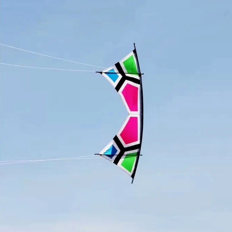 Free shipping 260cm quad line stunt kites flying for adults kites factory outdoor fun sports kites albatross power ikitefly new