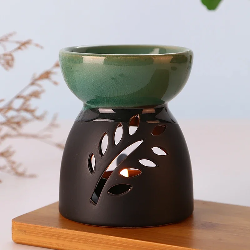 Zen Garden Essential Oil Burner Diffuser Diffus Air Freshen Essenti Oil Diffus Queimadores De Incenso Antique Home Decor