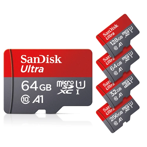 Imagen 2 del producto Tarjeta SanDisk Micro tf 128GB 64GB 32GB hasta 98MB/s tarjeta de memoria Clase 10 tarjeta Flash A1 tarjeta TF tarjeta de memoria para teléfono inteligente
