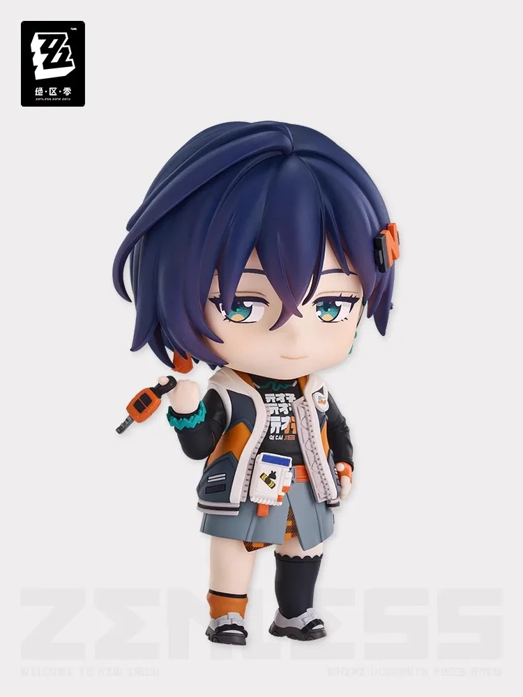 اللعبة الأصلية الرسمية ZZZ Zenless Zone Zero Belle Wise PVC الشكل دمية لعبة تمثال تمثال يناسب OB11 تأثيري لطيف #4