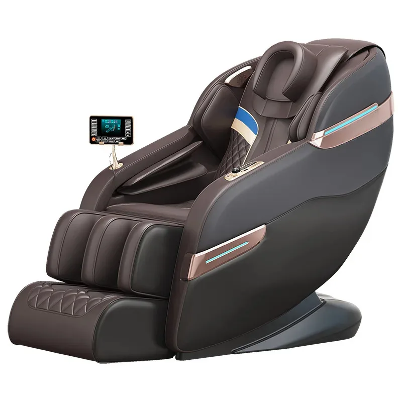 

Leather Electric Airbag Zero Gravity Full Body Sofa Headrest Portable Foldable Body Massage Chair