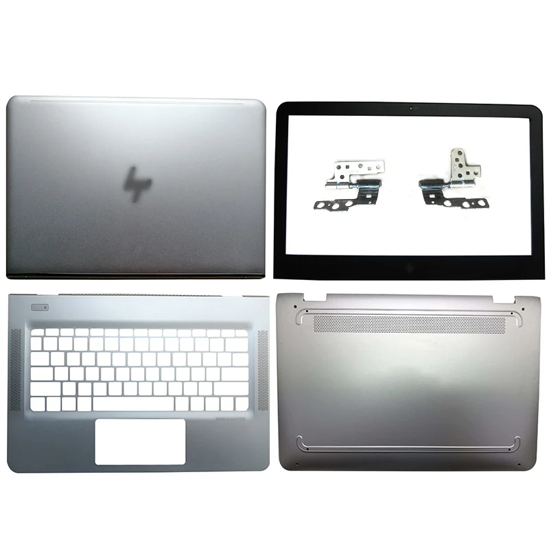 

For HP ENVY 13-AB Series Laptop LCD Back Cover/Front Bezel/Hinges/Palmrest/Bottom Case 909623-001 Silver 6070B1083401