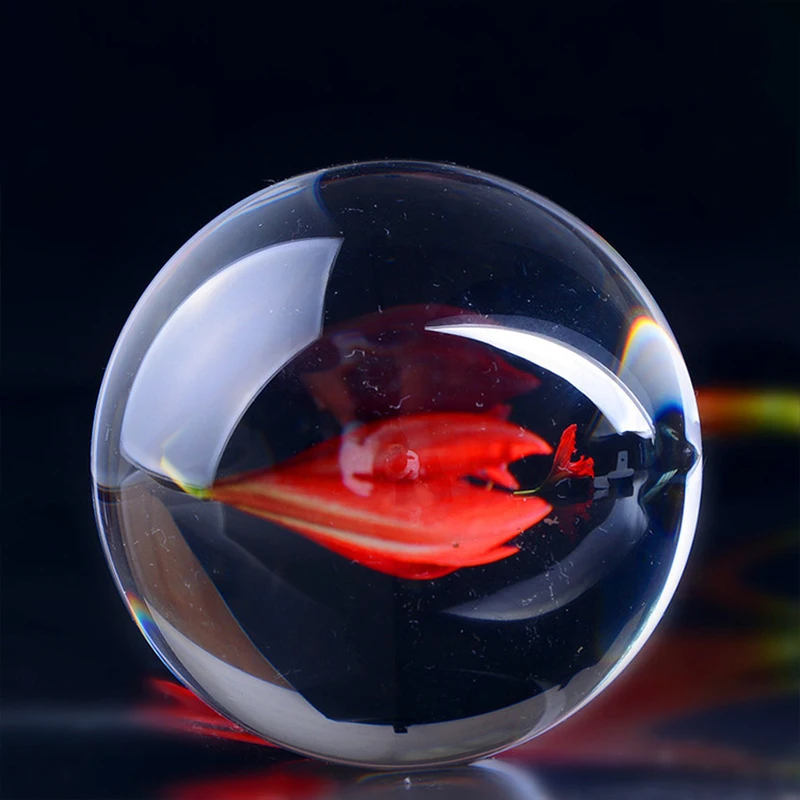 100mm Crystal Optics K9 Glass Crystal Ball Rainbow Photography Rainbow Prism RU inventory