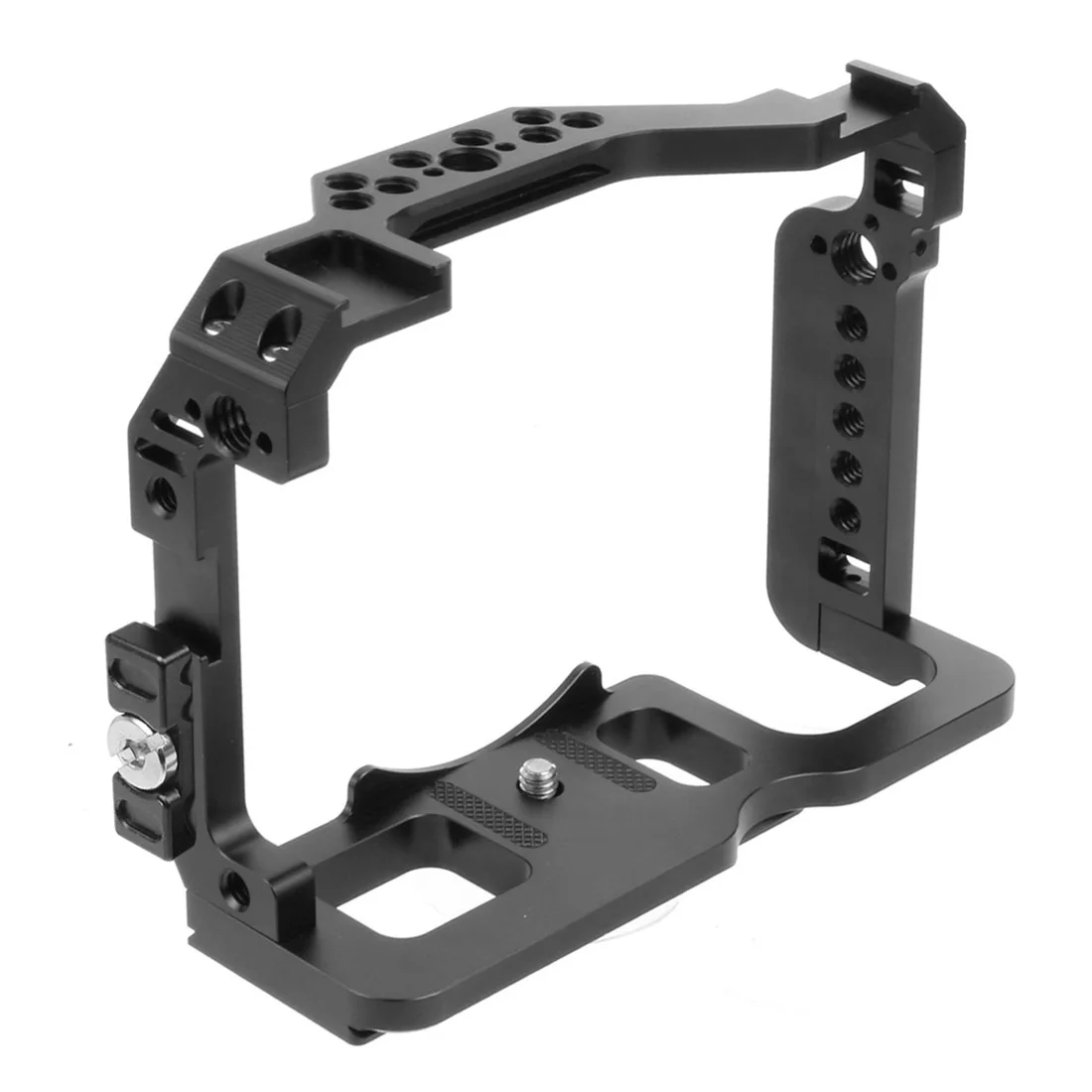 A7M4 A7R4 Kamera Vollkäfig Rig Griff Griff Arca-stil Kalten Schuh Halterung ARRI Ortung für Sony Alpha 7S III IV A7M3 A73 A7R3 A7S3 – Detail 25