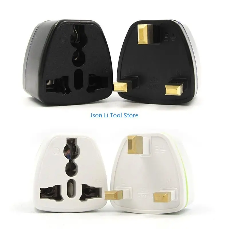Y08D UK Power Plug Adapter British Conversion Close UK Adapter Adapter Outlets Electrical Outlets 3-PRONG SOCKET