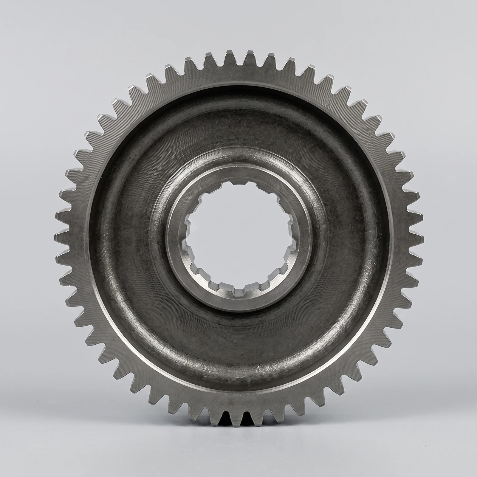 Precision Machined Industrial Reduction Gear Splined Gear Hardware Durable Hoist Component for Loop Chain Service
