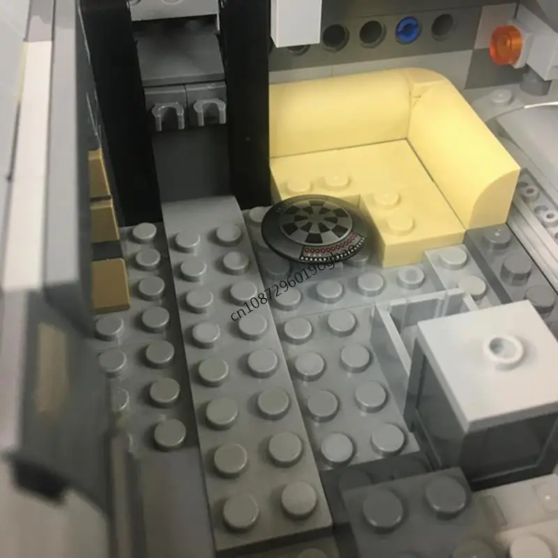 Novo 1601 pçs estrela batalha filme moc fondor haulcraft modelo de navio espacial diy idéias criativas criança brinquedo montagem quebra-cabeça presente aniversário