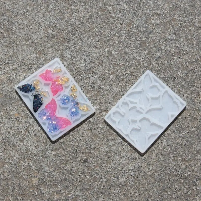  Silicone Pendant Mold For Resin Acrylic Jewelry Tools Earring Necklace Pendant Resin Mold Casting Mold Jewelry Making