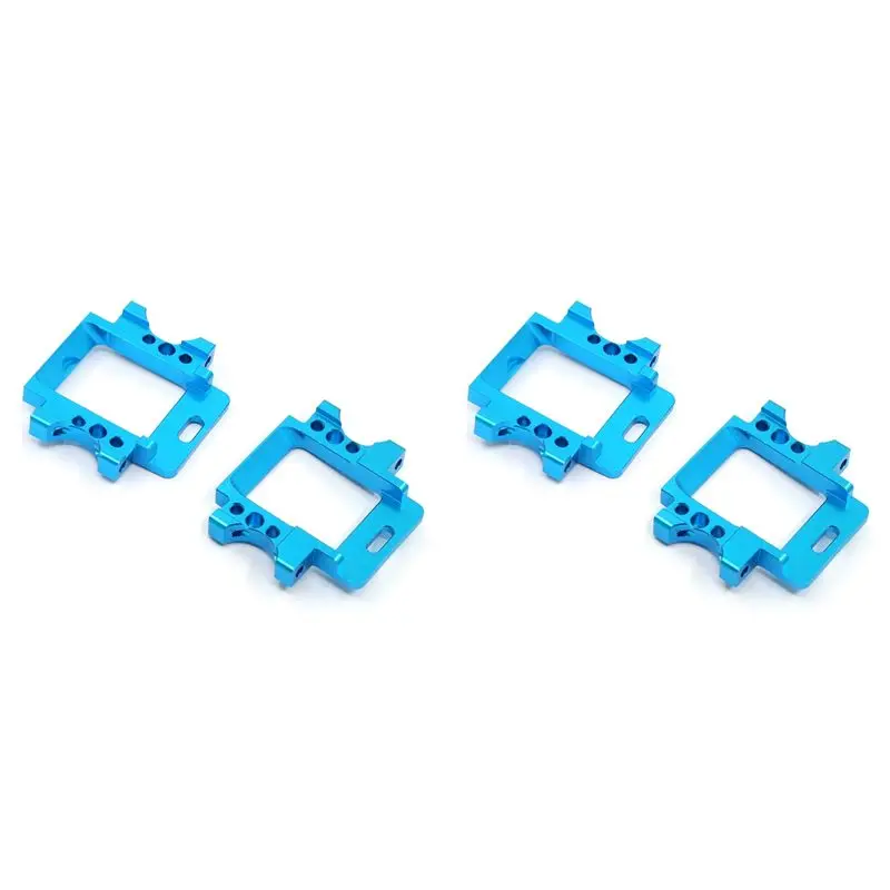 

ABUM-2X Aluminum Front & Rear Gear Box Mount 102060 102061 For HSP 94111 94188 94102 1/10 Monster Truck,A
