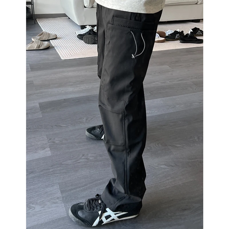 

Waterproof Hiking Trousers Men's Spring Autumn American Functional Sle Outdoor Climbing Sports Jeans Straight Leg Casual Pants