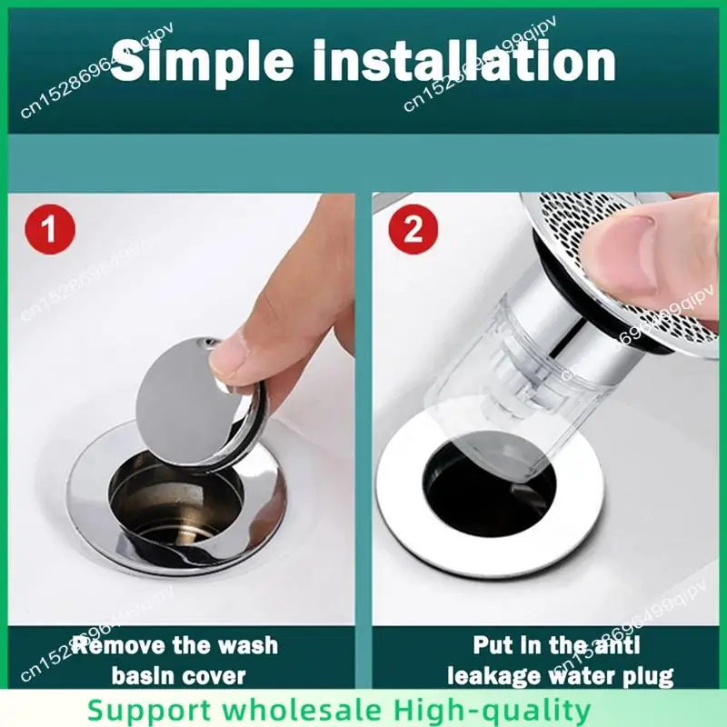 

ABSF сливной фильтр для волос, антиблокирующий фильтр, аксессуары для умывальника для ванной комнаты, раковина-Up Core B