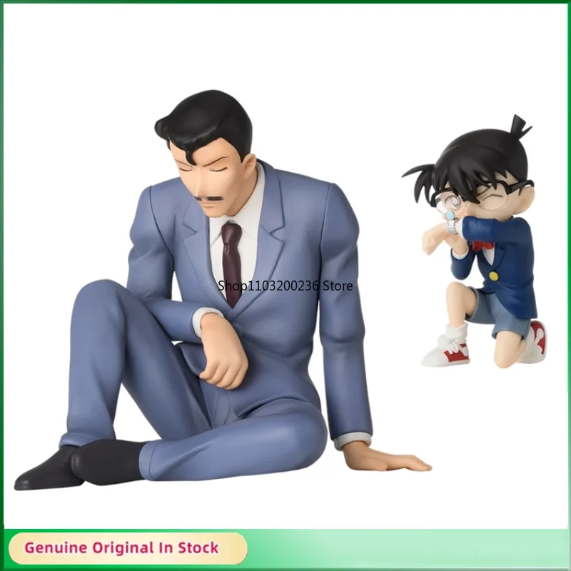 

Original Detective Conan Anime Figure Richard Moore Conan Edogawa Launch Anesthesia Needle Action Model Collectibles Ornaments