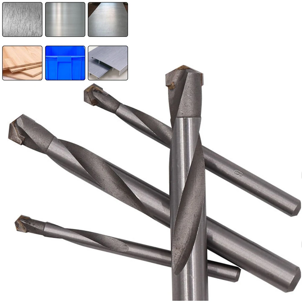 Round Shank Carbide Drill Bits Spiral Groove Cemented Carbide Drill For Stainless Steel Copper Iron Wood Plastic Aluminum Alloy