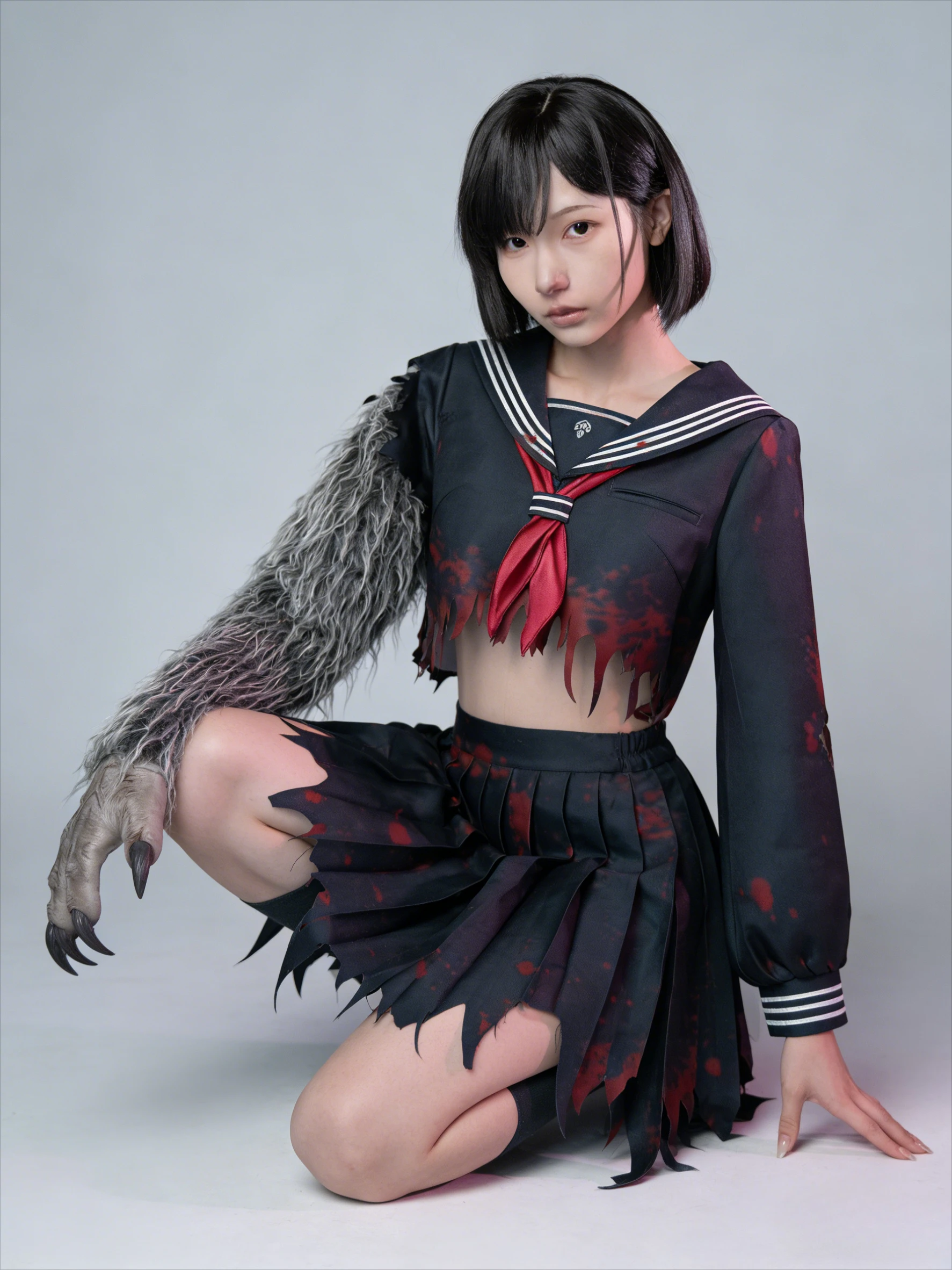 Stroje Cosplay Shimizu Hinako Peruka Mundurek Marynarski Mundurek Szkolny Gra Silent Hill Halloween Karnawał Impreza Boże Narodzenie Kostiumy Damskie