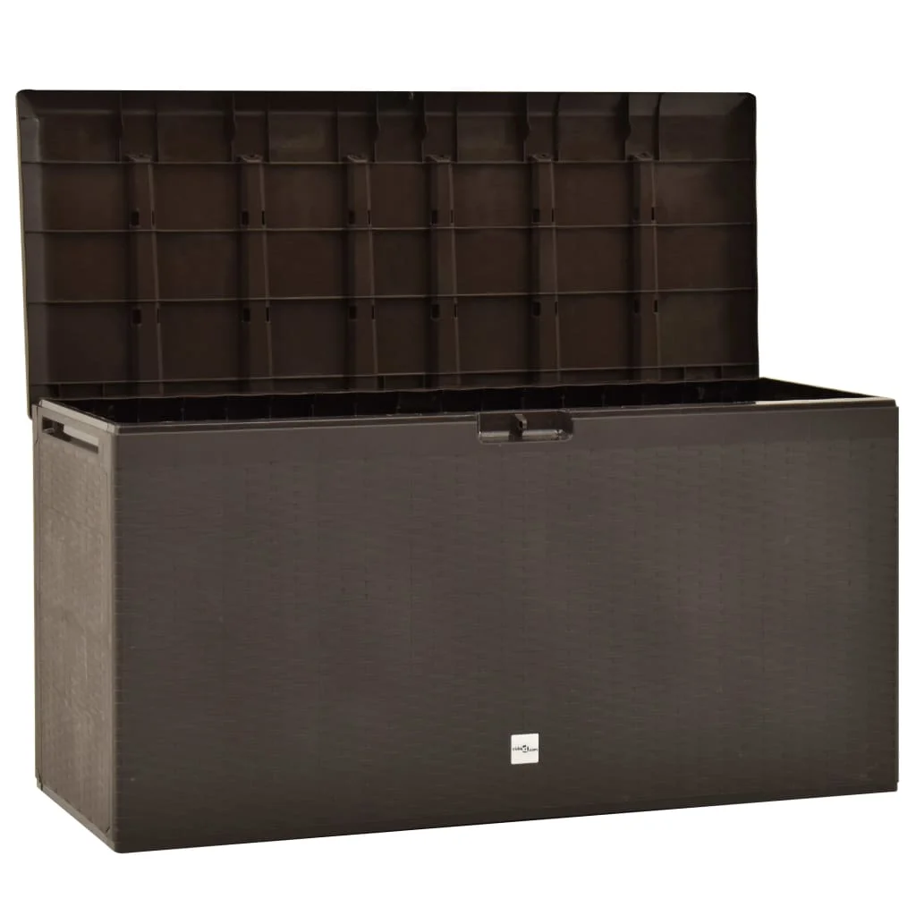 

vidaXL Garden Storage Box Brown 114x47x60 cm Household storage collection appliances/boxes