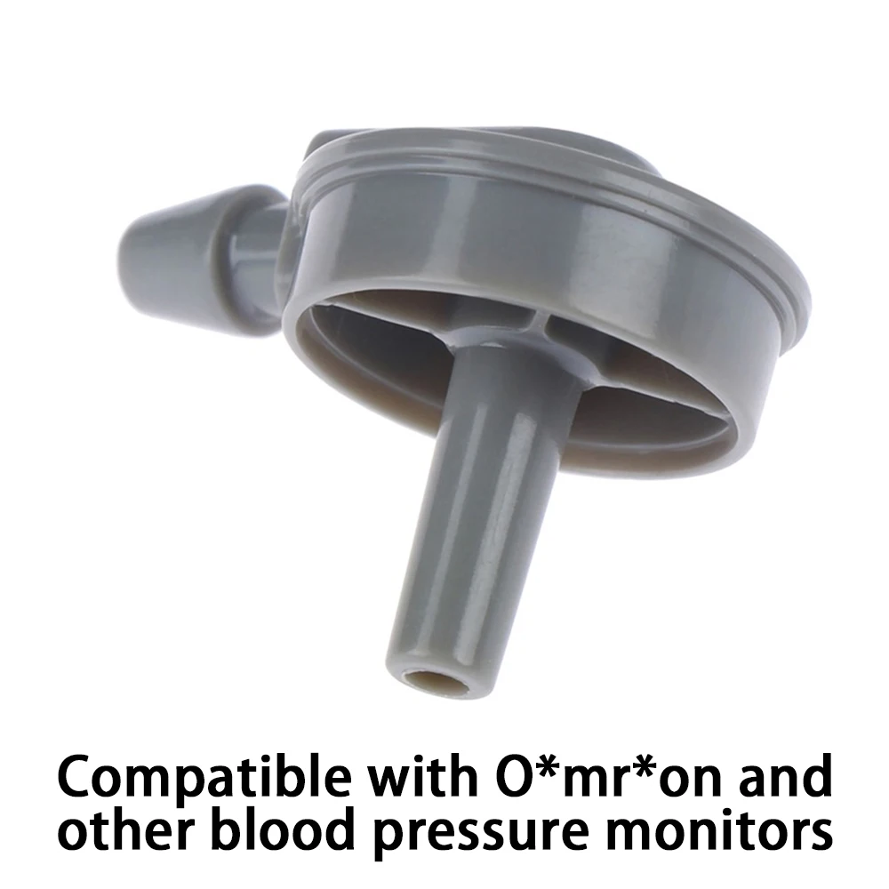 5 Pcs NIBP Cuff Adapter Connector, Reusable Connector for Blood Pressure Monitor Arm Cuff, Plastic Material