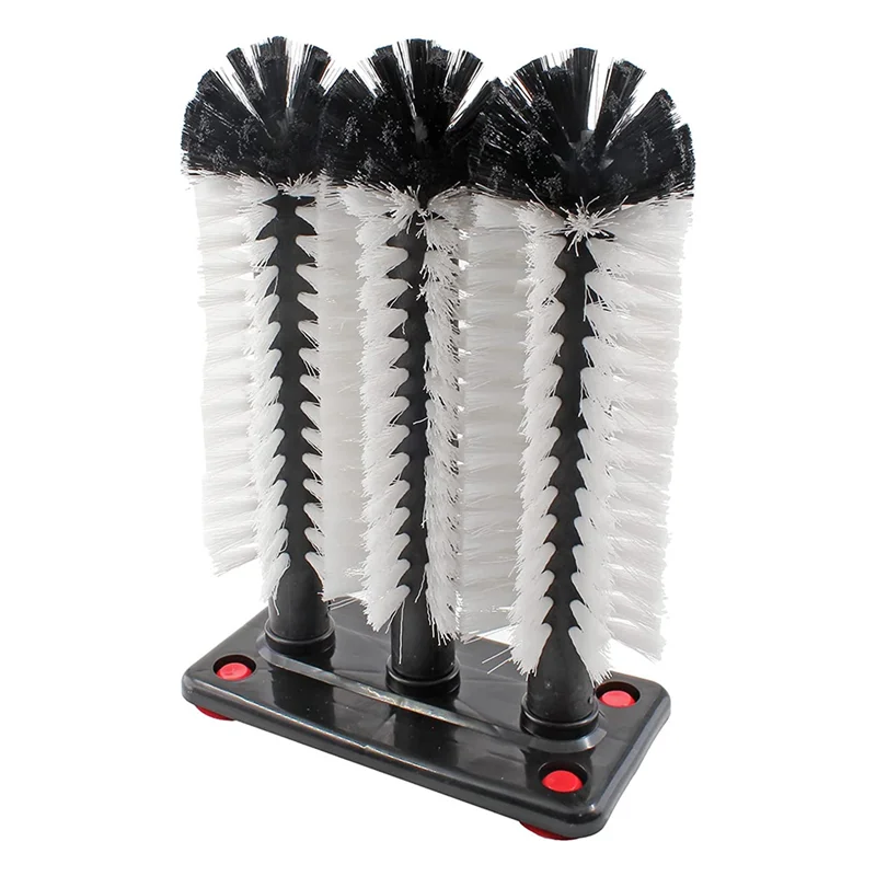 

B17C 6, длинная щетка для мытья стекла с присоской, коммерческая щетка для чистки щетины, кухонная барная пивная чашка