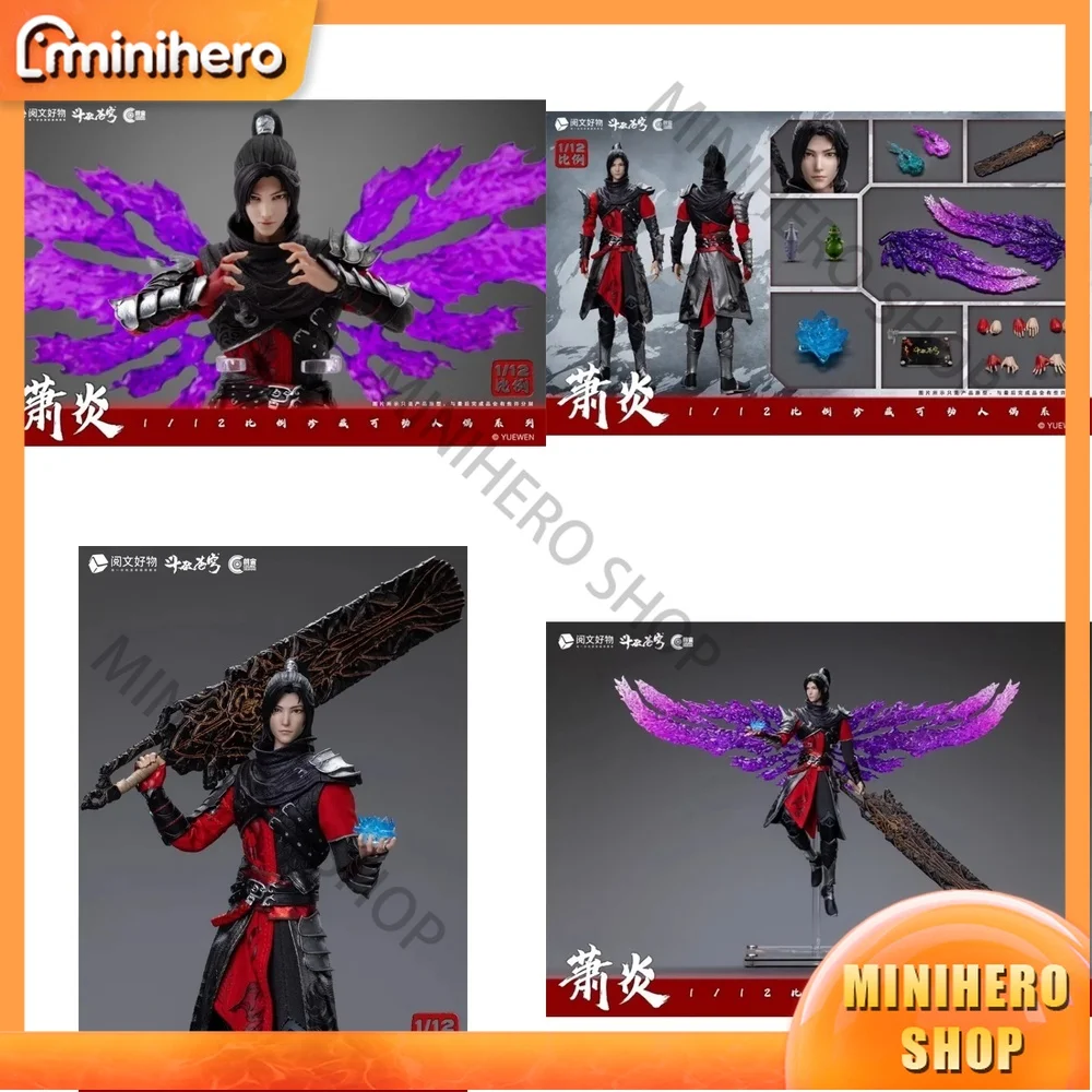 

Authentic Yuewen THE OUTCAST Cosmic Creations XIAO YAN CC9114 1/12 Scale Original Stock Action Figure Animation Character Toy