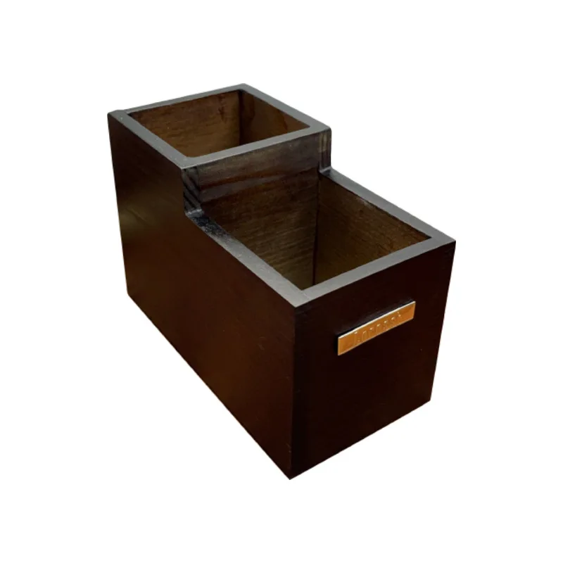 ネイルアートウッドオーガナイザーコンテナジェルポリッシュリムーバークリーニングコットンパッド綿棒ボックス収納ケースアクセサリーツールクリーンデスクトップ