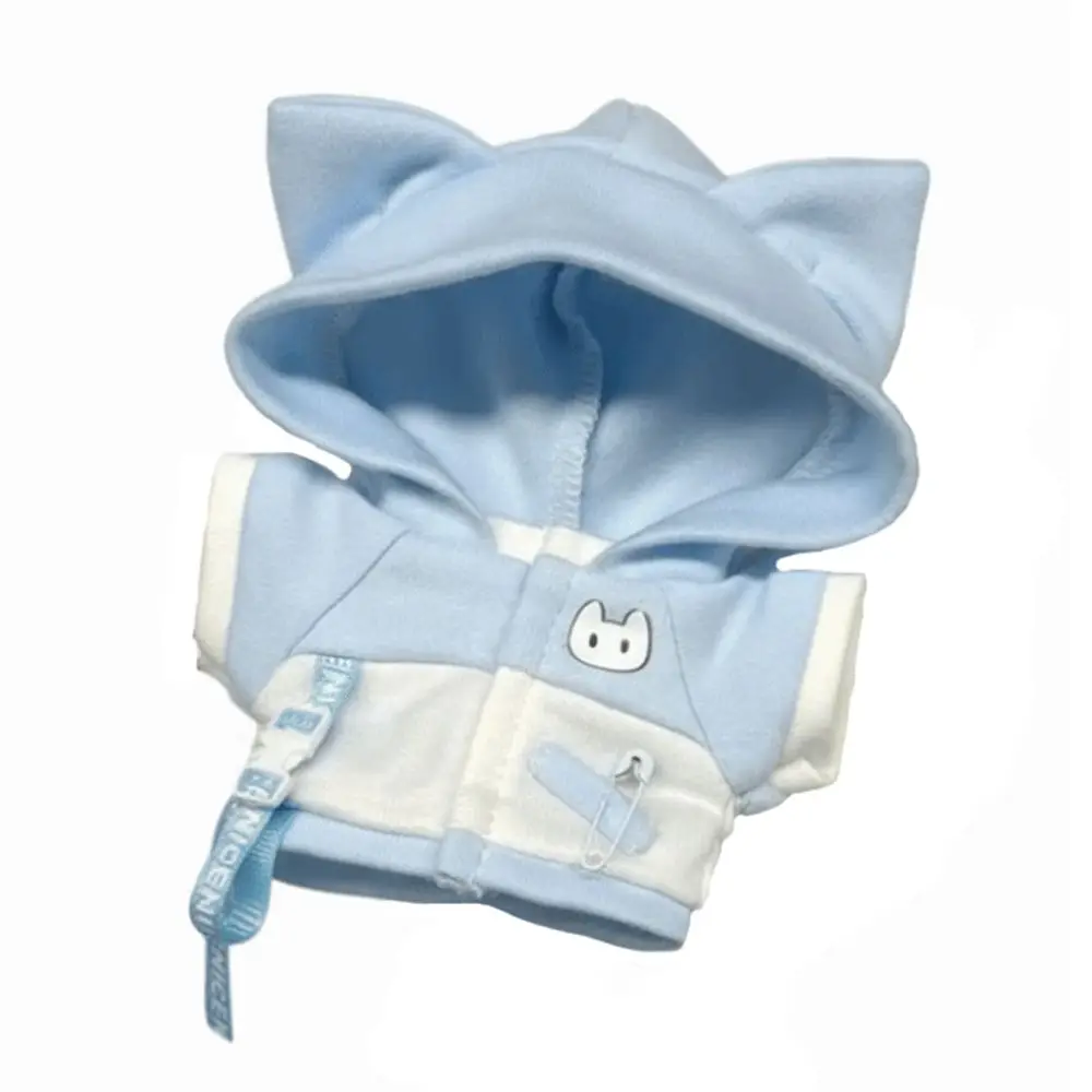 Creative 10cm/20cm Doll Clothes Replacement Multicolor Doll Coat Playing House Photo Props Doll Hoodies For Cotton Doll