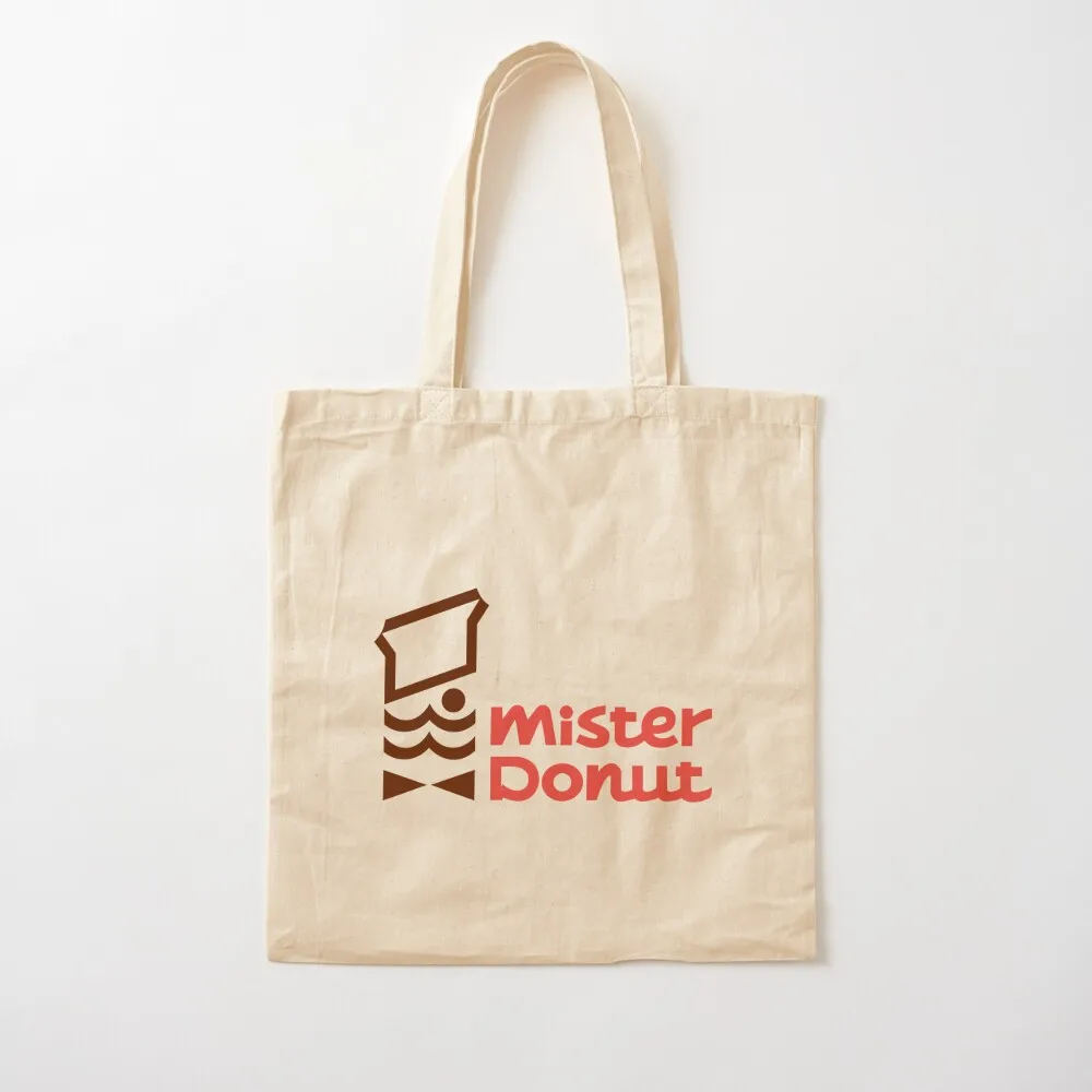 Mister Donut - Japanese donuts! Tote Bag custom canvas bag Lady bags reusable shopping bag