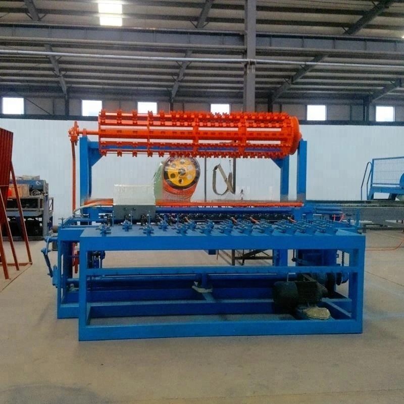 Automatic 220V Hot Dip Galvanized Veld Span Fence Grassland Animal Farm Field Fence Weaving Machine Engine Motor Hinge Joint
