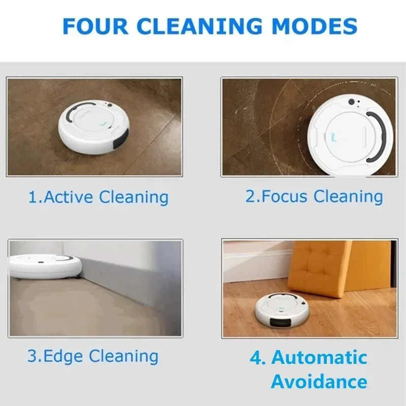 Bokai Robot aspirapolvere automatico Smart Sweeping Dry Wet Cleaning Machine ricarica aspirapolvere intelligente Home