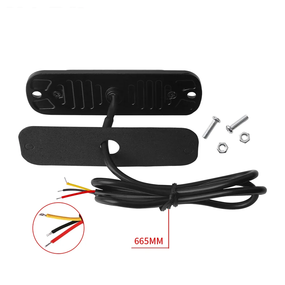 Luz Led estroboscópica, luces intermitentes de rejilla, luz de emergencia para coche, luz de advertencia 6LED, luces de policía para coche, camión, luz Led estroboscópica de 12V 24V