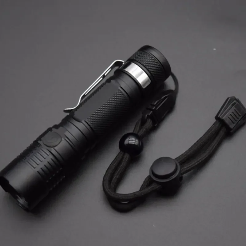 S11 LED Flashlight 1200lm Zoomable Lantern Torch 18650 Flashlights Outdoor Camping Light