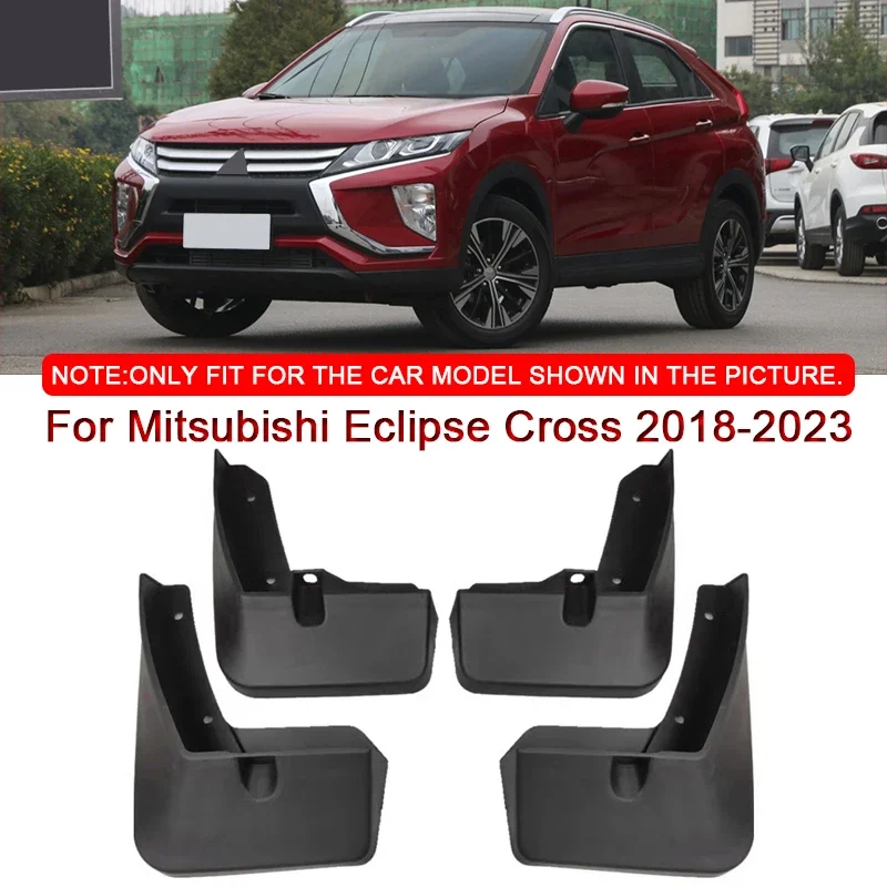 

Для Mitsubishi Eclipse Cross 2018-2023 Стайлинг автомобиля ABS автомобильные брызговики брызговики переднее и заднее крыло аксессуар