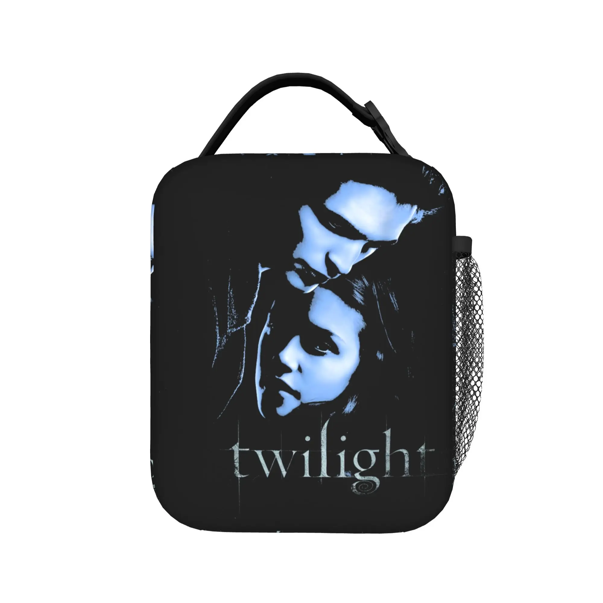 Bella Edward  Insulated Lunch Bags Portable The Twilight Saga Lunch Container Thermal Bag Lunch Box Tote Work  Picnic Girl Boy