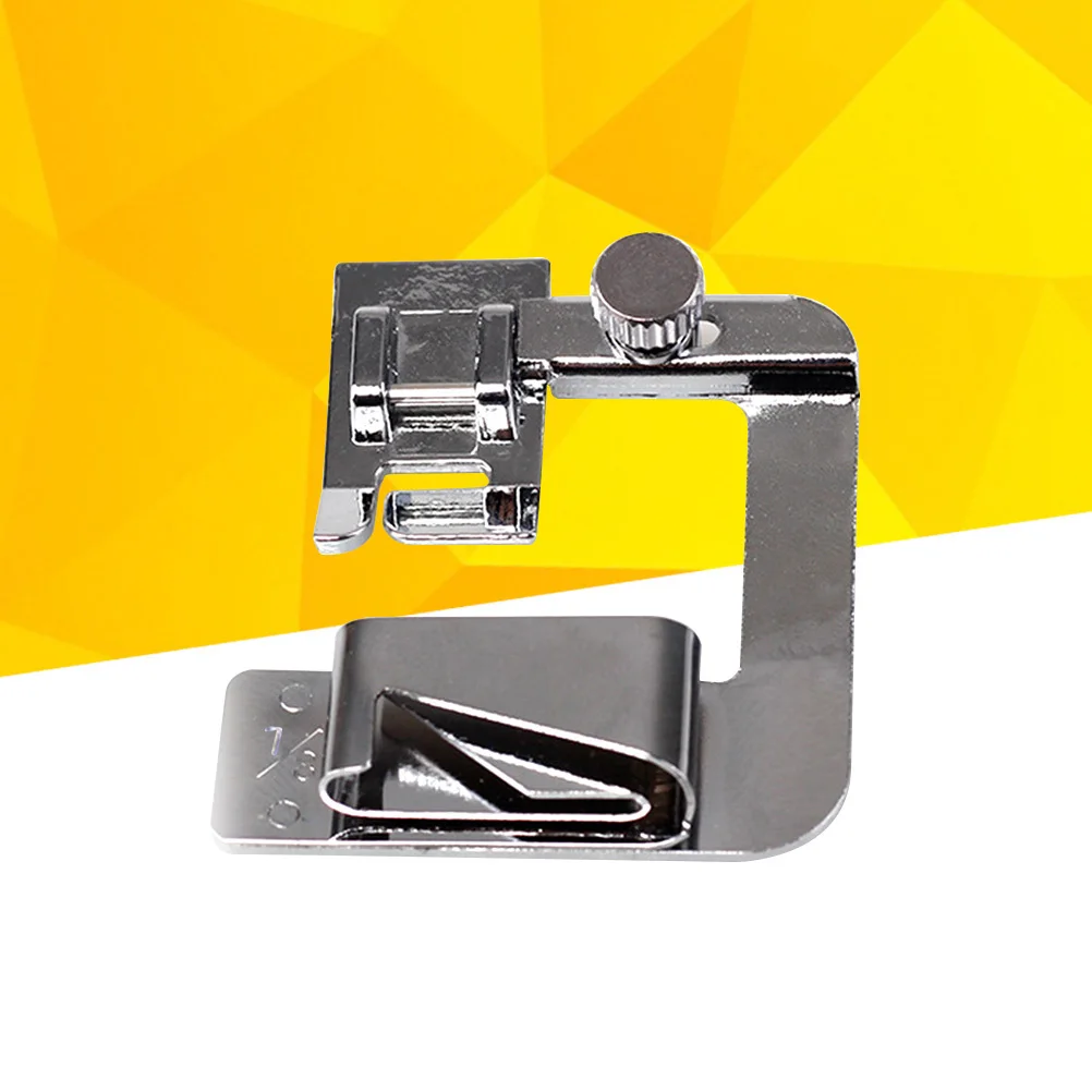 ماكينة خياطة كهربائية قطعة قدم الضغط في ماكينة الخياطة 7/8 بوصة معدنية لآلات منزلية ذات ساق منخفضة توالت حافة القدم أقدام الضغط في ماكينة الخياطة