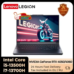 Lenovo Legion Y7000P Ordinateur portable de jeu Intel i7-13700H 16 Go/32 Go RAM 1 To SSD GeForce RTX 4050/4060 16 pouces 2.5K 165Hz Notebook 2023