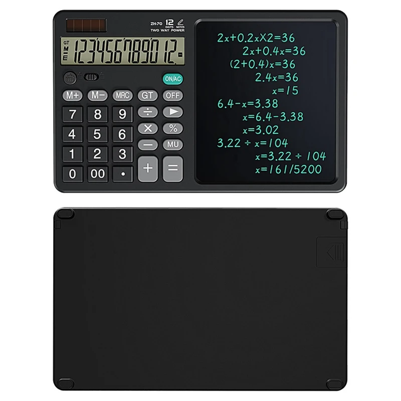 ZH70 Handwriting Tablet Desktop Calculator Financial Accounting Calculator Office Writing Draft Memo Handwriting Tablet Durable