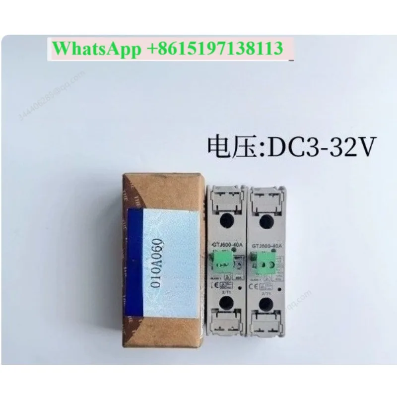 Accessories THE Solid State Heating Relay Original GTJ600-40A Voltage DC3-32V