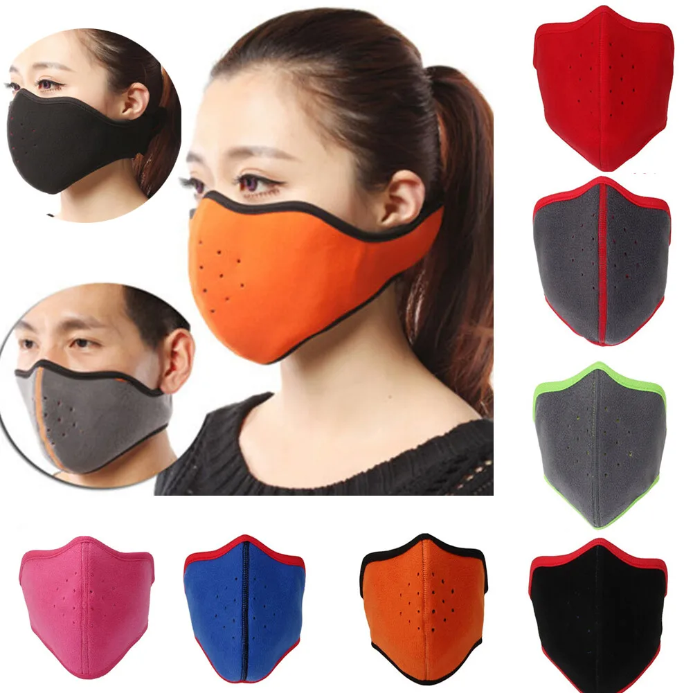 Motocicleta à prova de vento velo máscara quente das mulheres dos homens balaclava esqui meia máscara facial para o inverno tempo frio