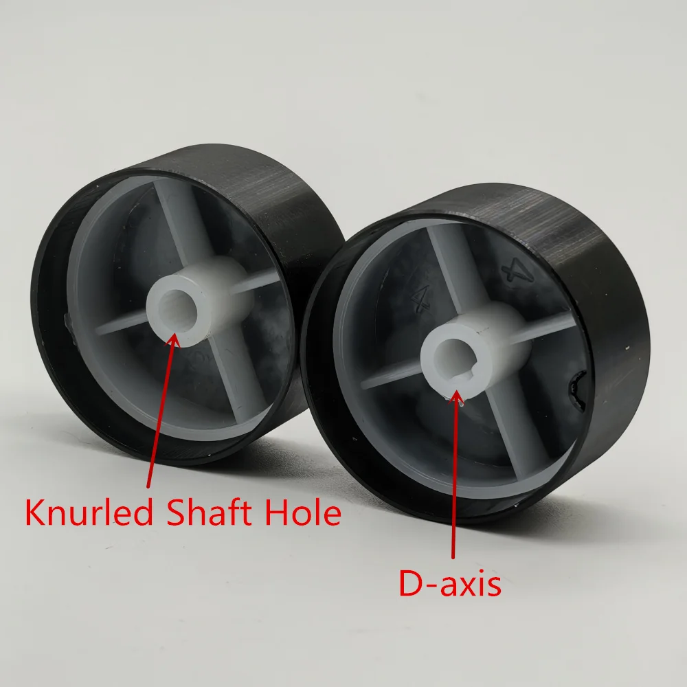 1pcs 40*19MM Aluminium Alloy Potentiometer Knob Cap Encoder Volume Control Knob Audio Knob  for 6 Mm Roll Shaft/D-axis