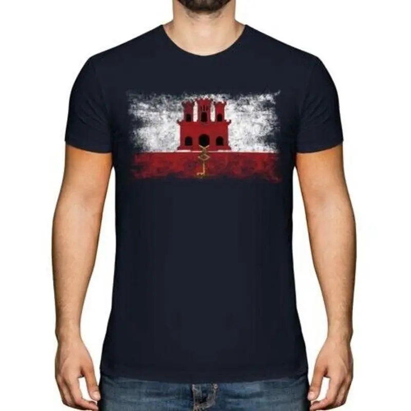 

Мужская майка Gibraltar Flag Washed Out